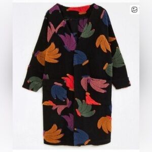 Like New FARM Rio Banangola Fleece Cardigan Size Medium